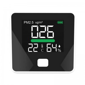 Dienmern DM103B Luftkvalitetsdetektor PM2.5 Portabilitet monitor för inomhusluftkvalitet
