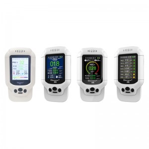 Dienmern DM502 Smart Home Air Quality Laser Monitor AQI / HCHO / TVOC PM2.5 LCD Digital Formaldehyd Detector Tester Gas Analyzer