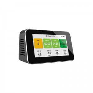 Luftkvalitetstestare Portabel laser PM2.5-detektor Smart Monitor för hemmakontorsbil